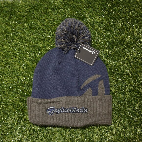 TaylorMade Bobble Beanie - Picture 1 of 3